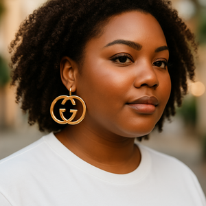 Designer inspired Hoops