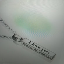 Load image into Gallery viewer, Forever Bar necklace