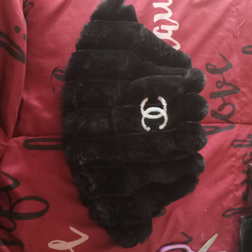 Designer fur bucket Hats