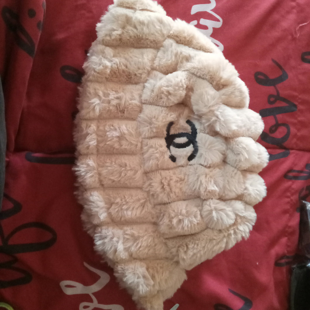 Designer fur bucket Hats