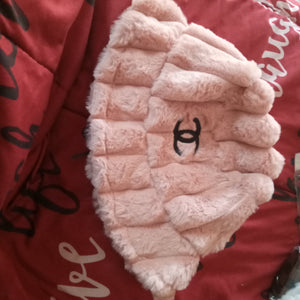 Designer fur bucket Hats