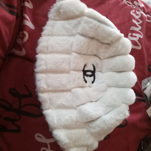 Designer fur bucket Hats