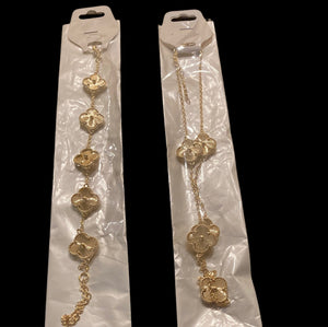 Designer flower necklace