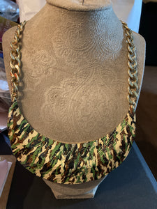 Camo necklace
