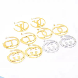 Designer inspired Hoops