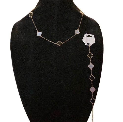 Designer flower necklace