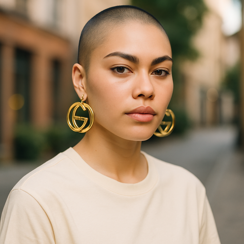 Designer inspired Hoops