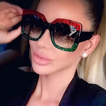 Load image into Gallery viewer, Women&#39;s Oversized Colorful Sunglasses