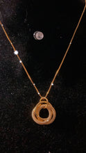 Load image into Gallery viewer, Pretzel diamond cut necklace