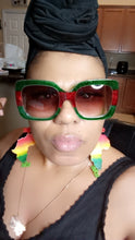 Load image into Gallery viewer, Women&#39;s Oversized Colorful Sunglasses