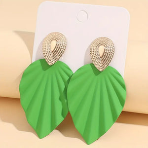 VINTAGE LEAF EARRINGS