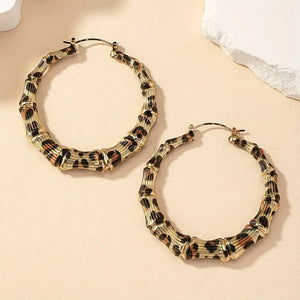 Animal Print earrings