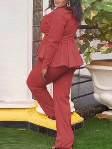 FLOUNCE DESIGN BLAZER