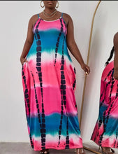 Load image into Gallery viewer, Tye dye Cami dress