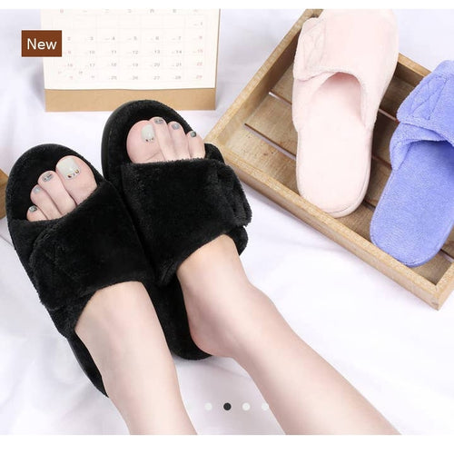 Memory foam house slippers